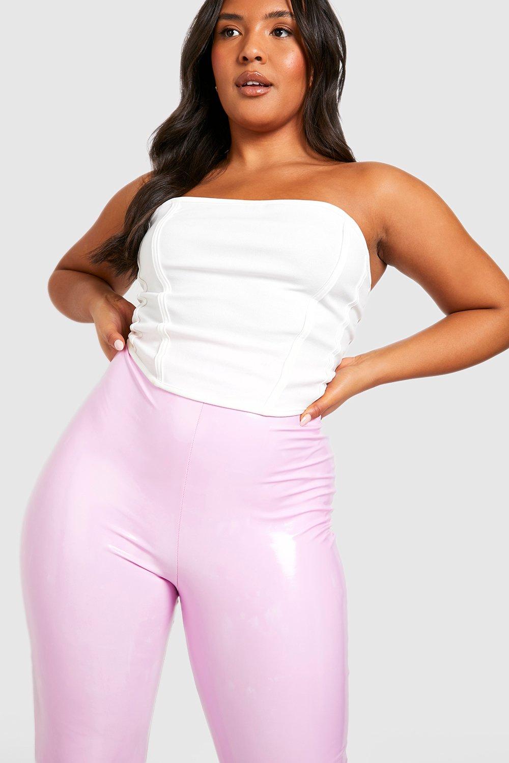 Boohoo hot sale vinyl leggings